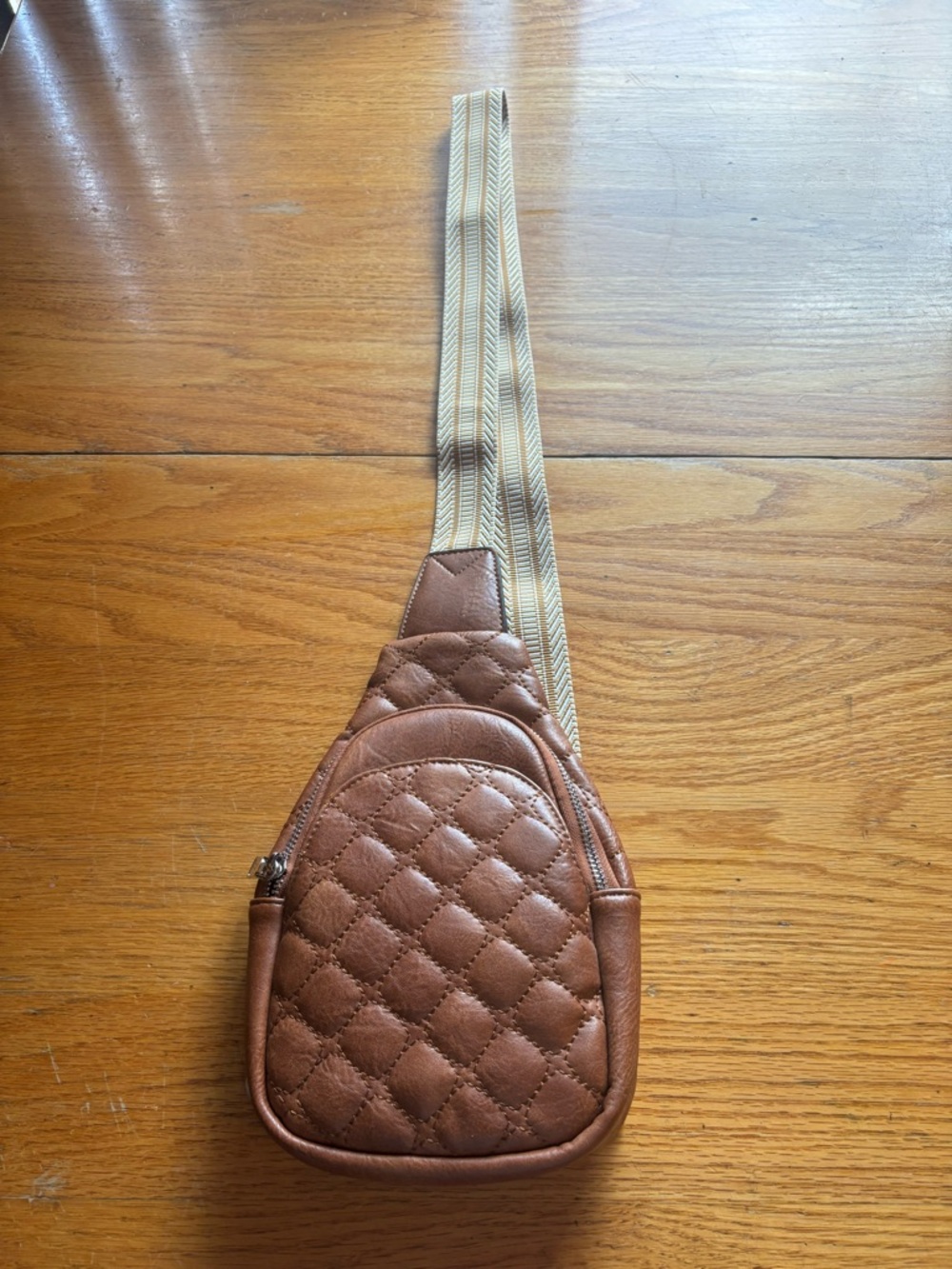 NOL Brown Crossbody Sling Bag Like New